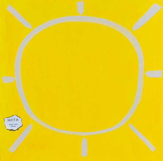 Sunshine Painting, 80x80cm