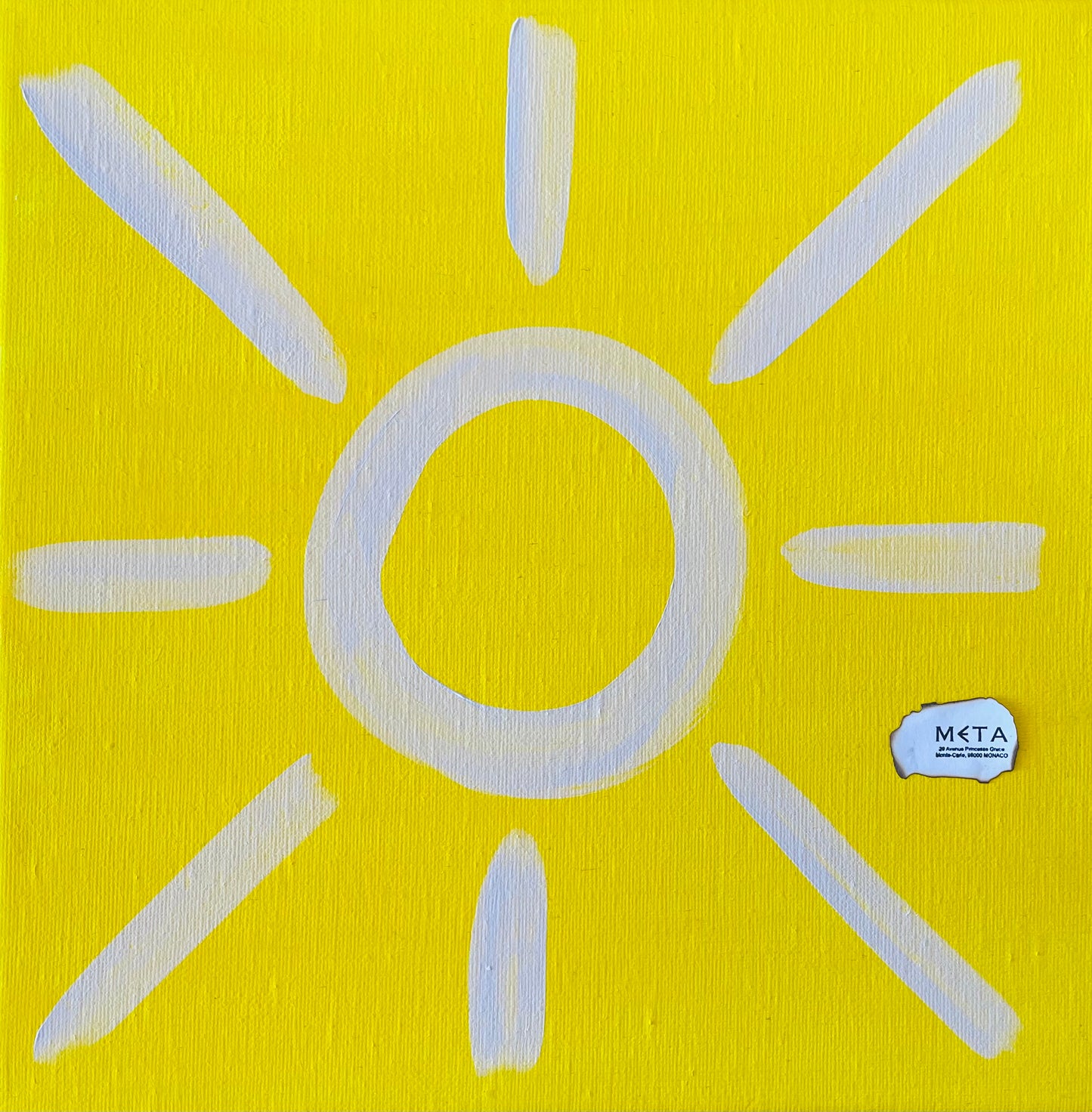 Sunshine Painting, 30x30cm