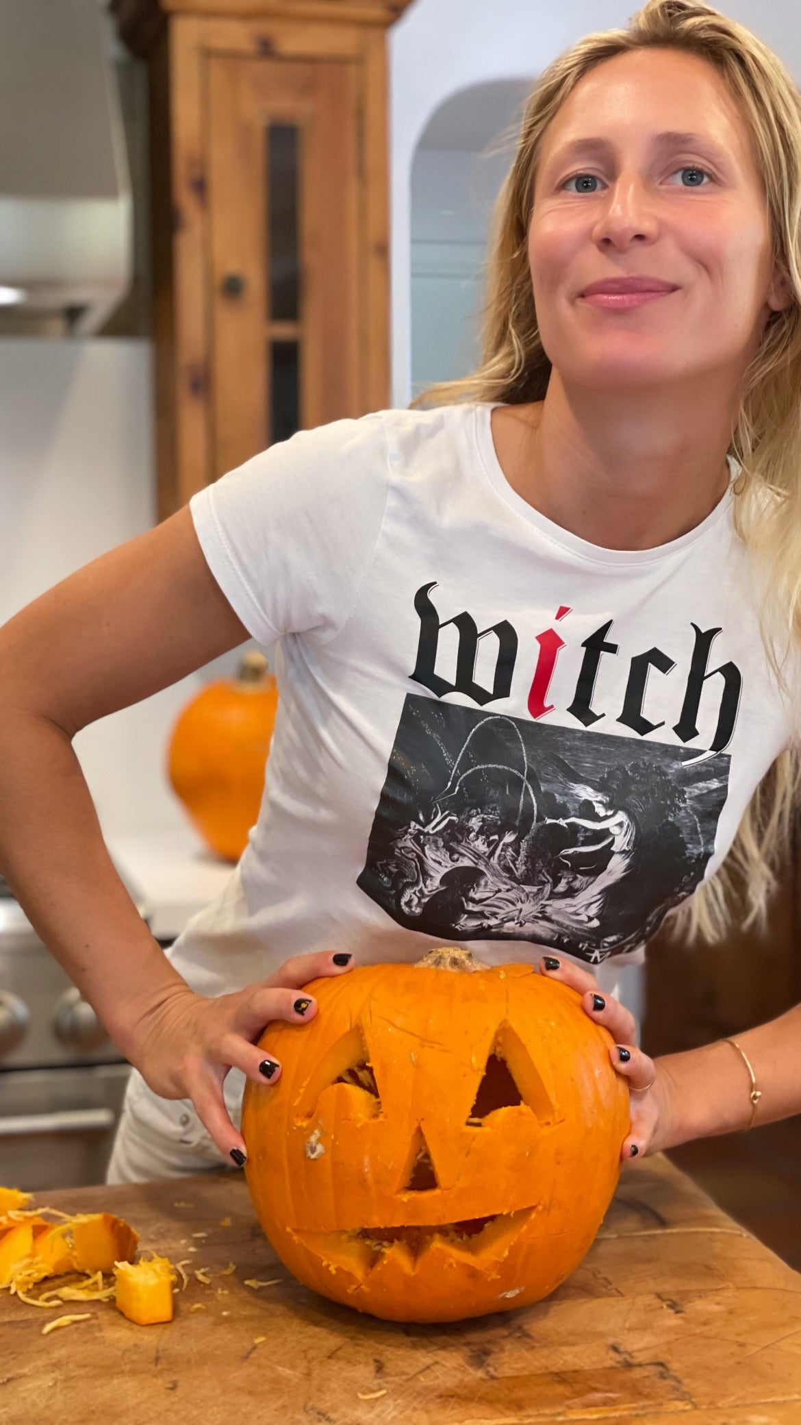 T-Shirt Witch, White