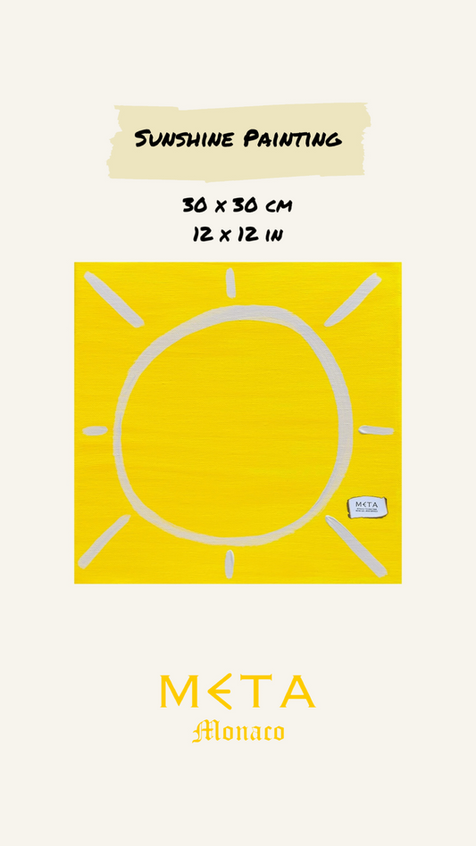 Sunshine Painting, 30x30cm