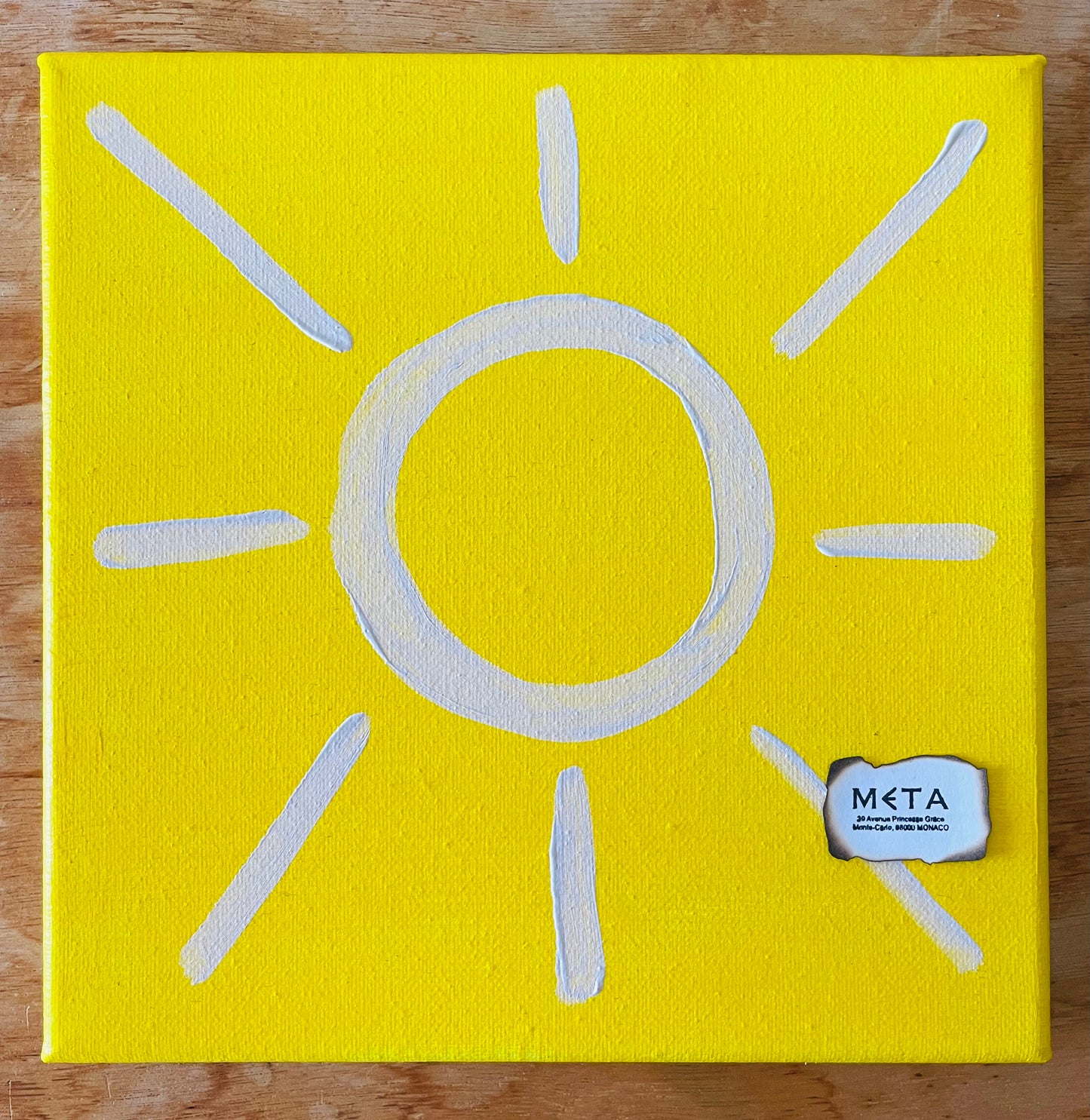 Sunshine Painting, 20x20cm