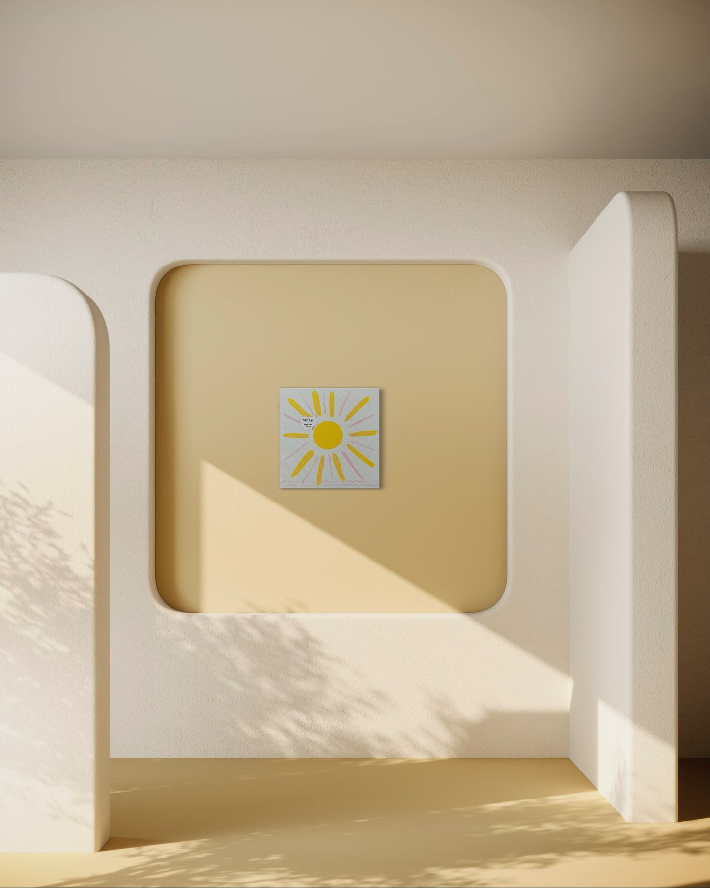 Sunshine Painting, 50x50cm