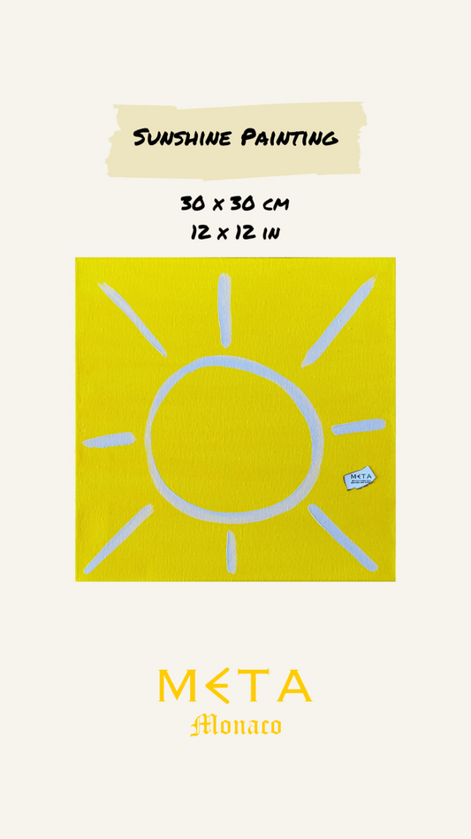 Sunshine Painting, 30x30cm