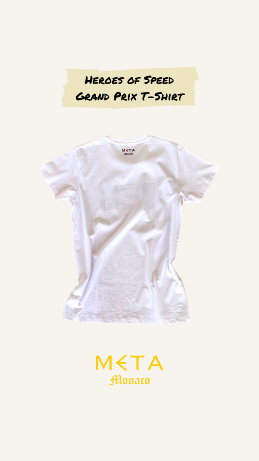 Grand Prix Heroes of Speed T-Shirt White