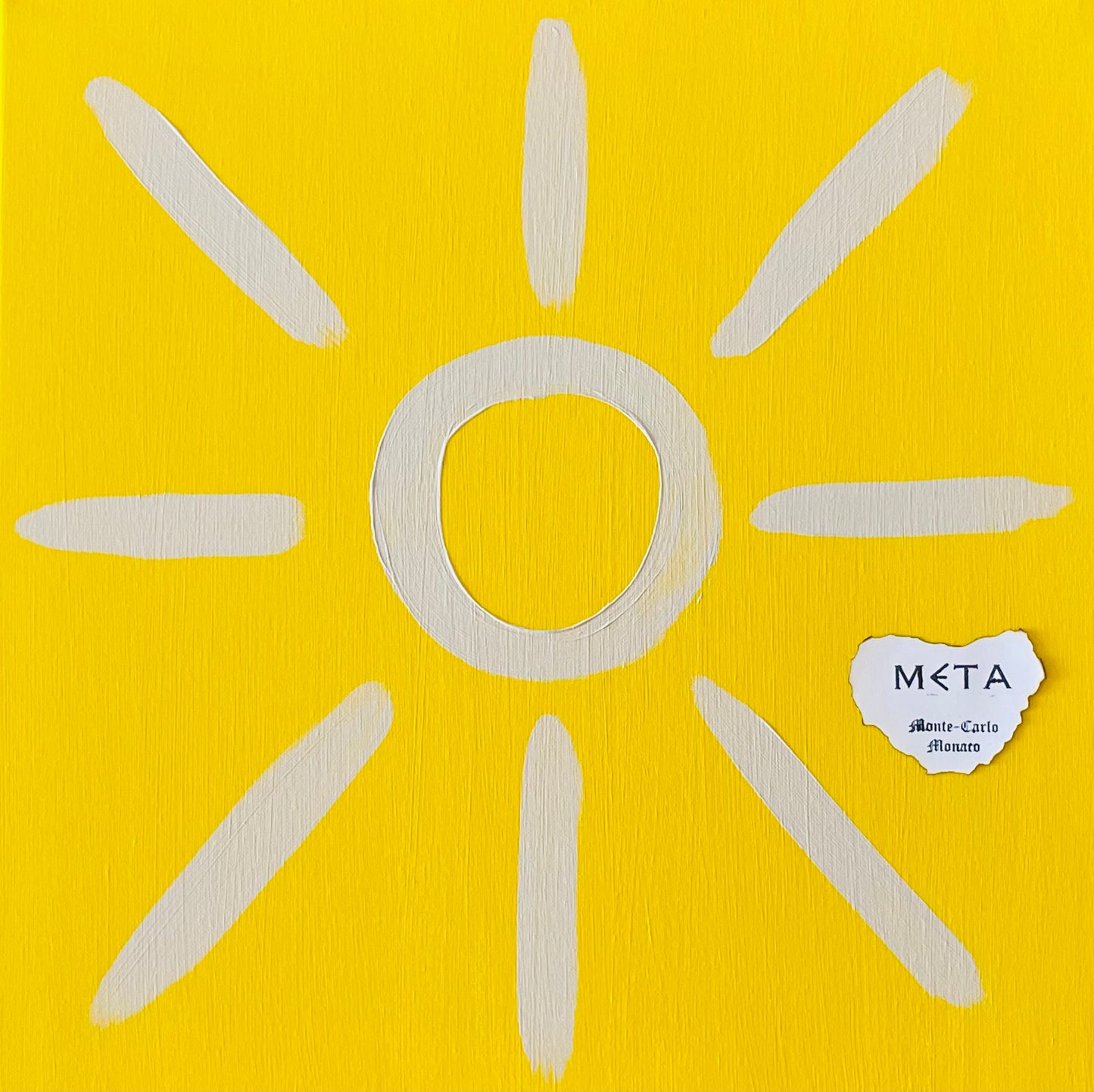 Sunshine Painting, 50x50cm