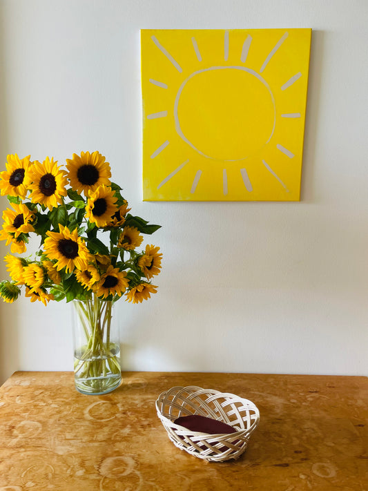 Bread & Fruit Wicker Basket