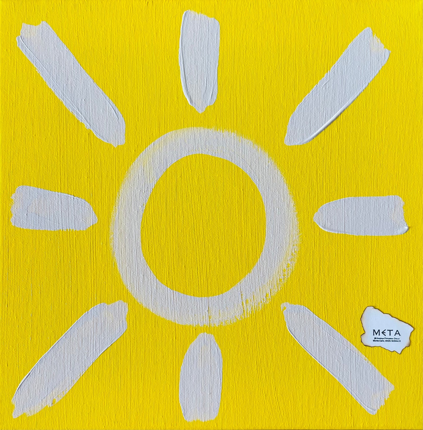 Sunshine Painting, 30x30cm