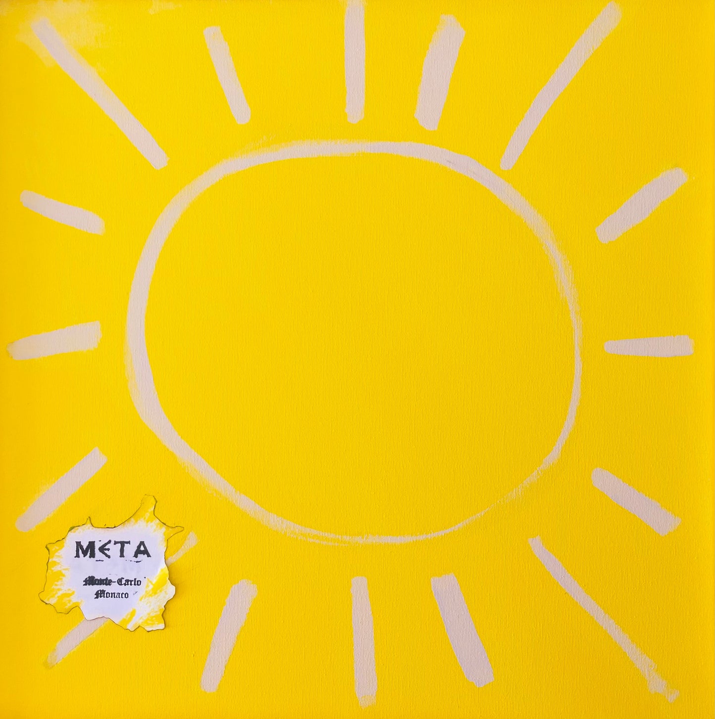 Sunshine Painting, 50x50cm
