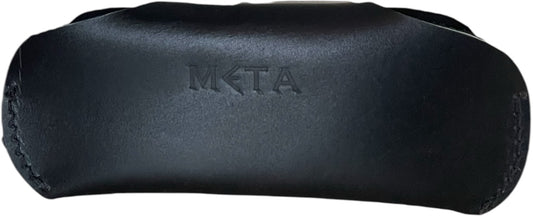 Black Leather Eyewear Case
