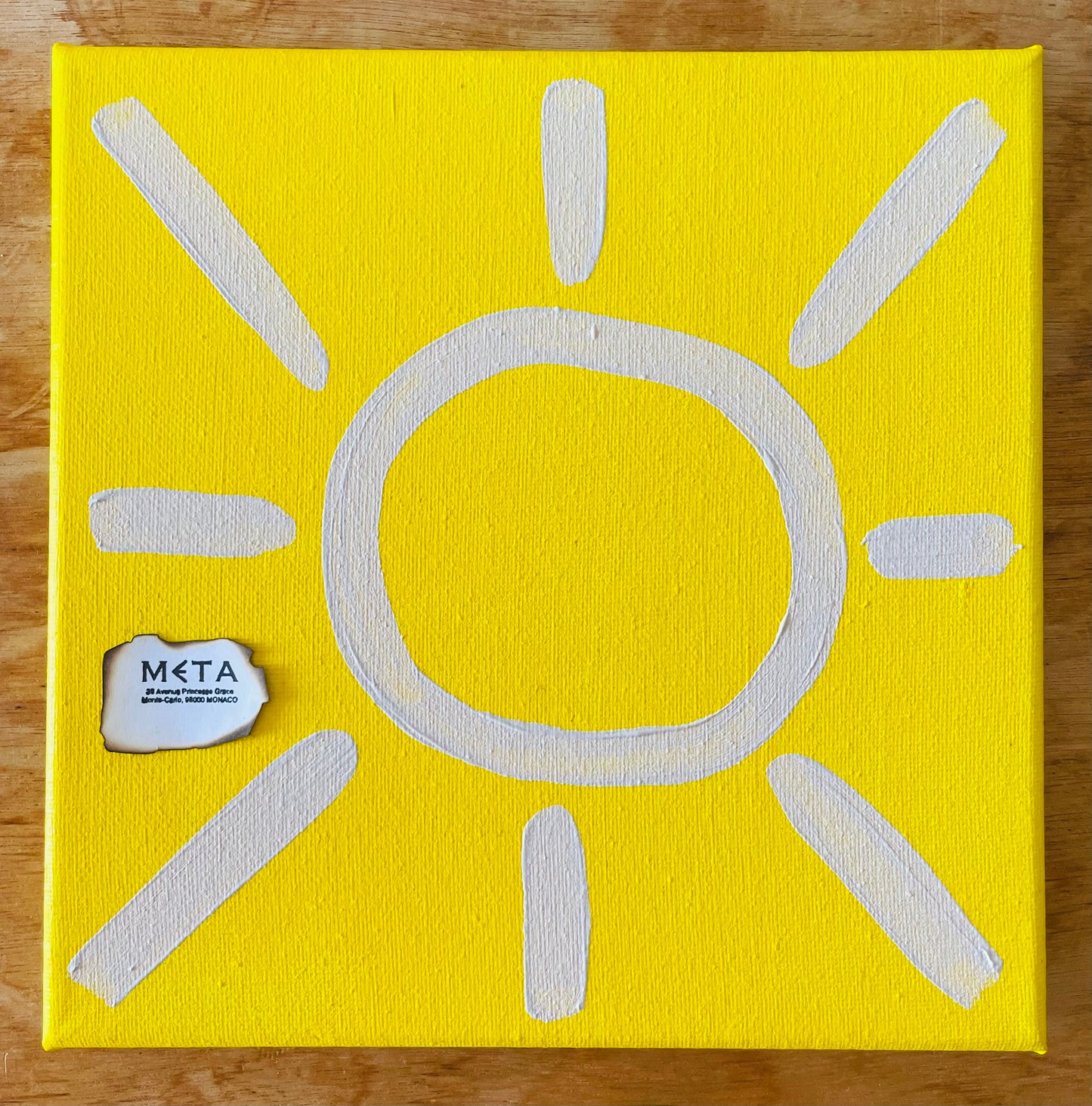 Sunshine Painting, 20x20cm