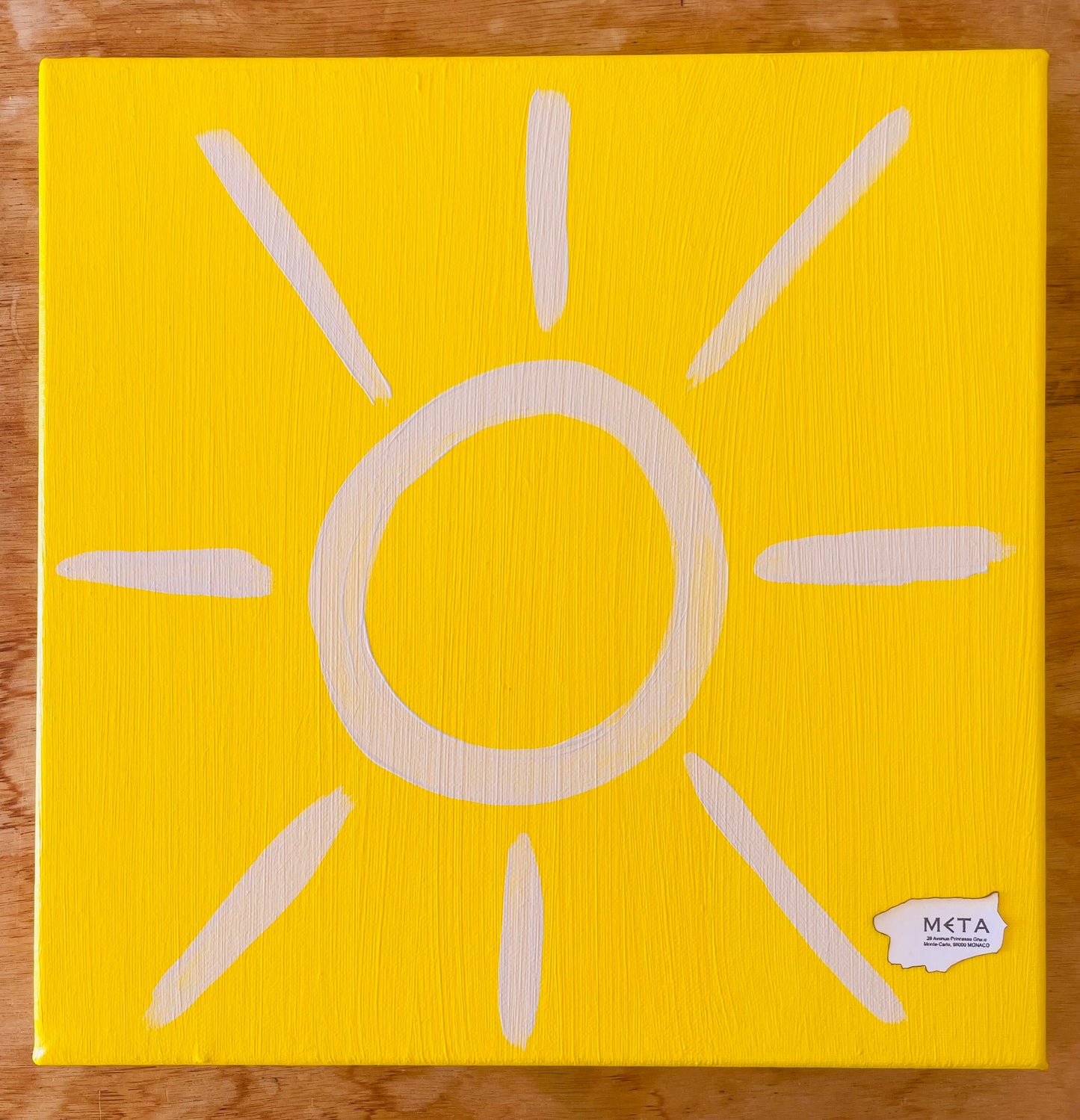 Sunshine Painting, 30x30cm
