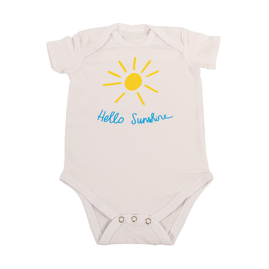 Baby Body Hello Sunshine, White