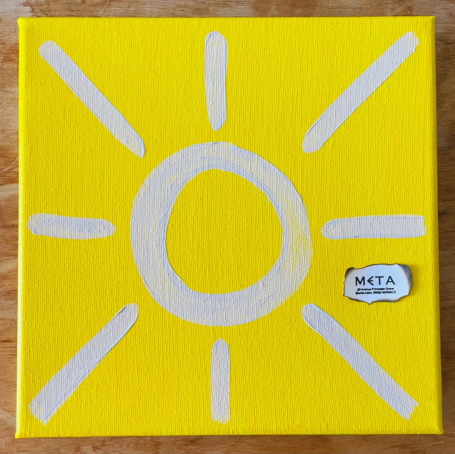Sunshine Painting, 20x20cm