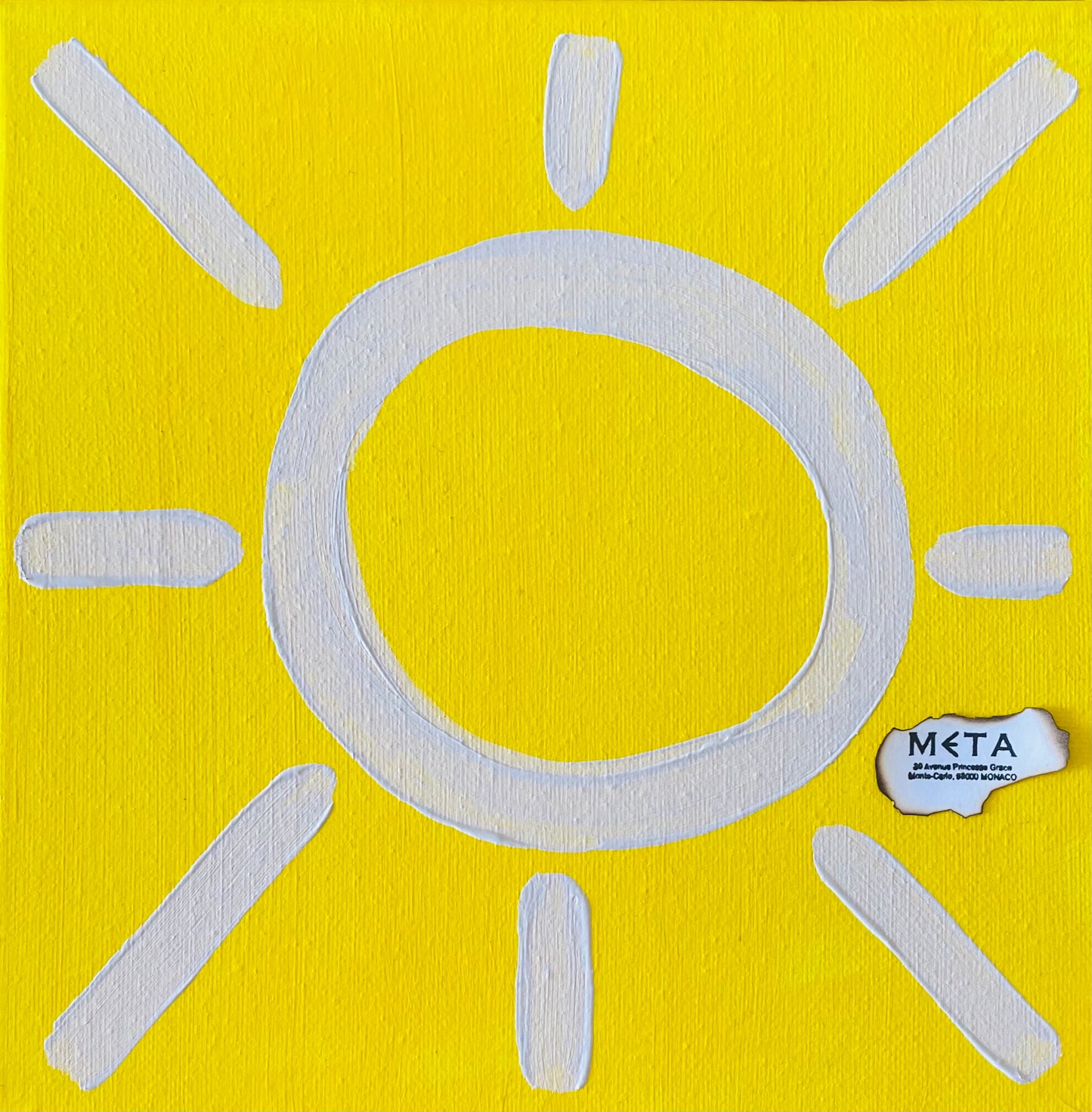 Sunshine Painting, 20x20cm