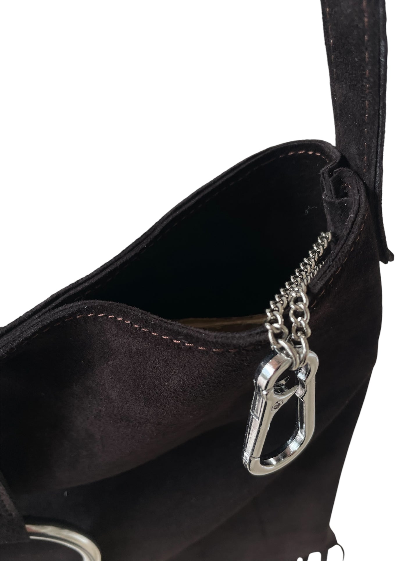 Wild Thing Suede Leather Purse