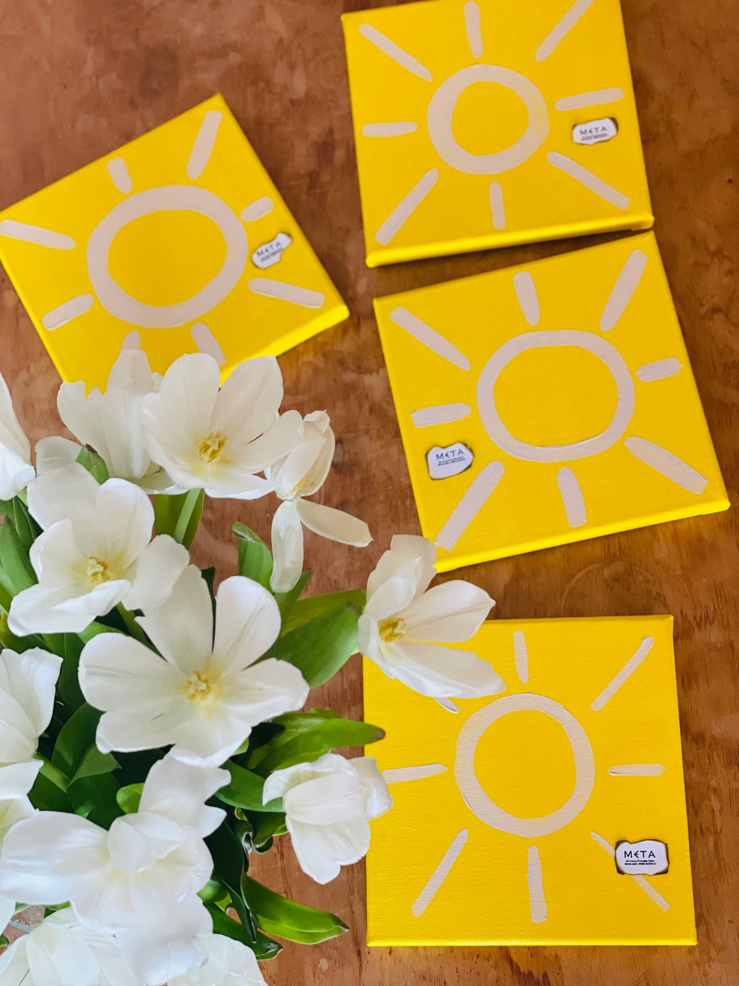 Sunshine Painting, 20x20cm