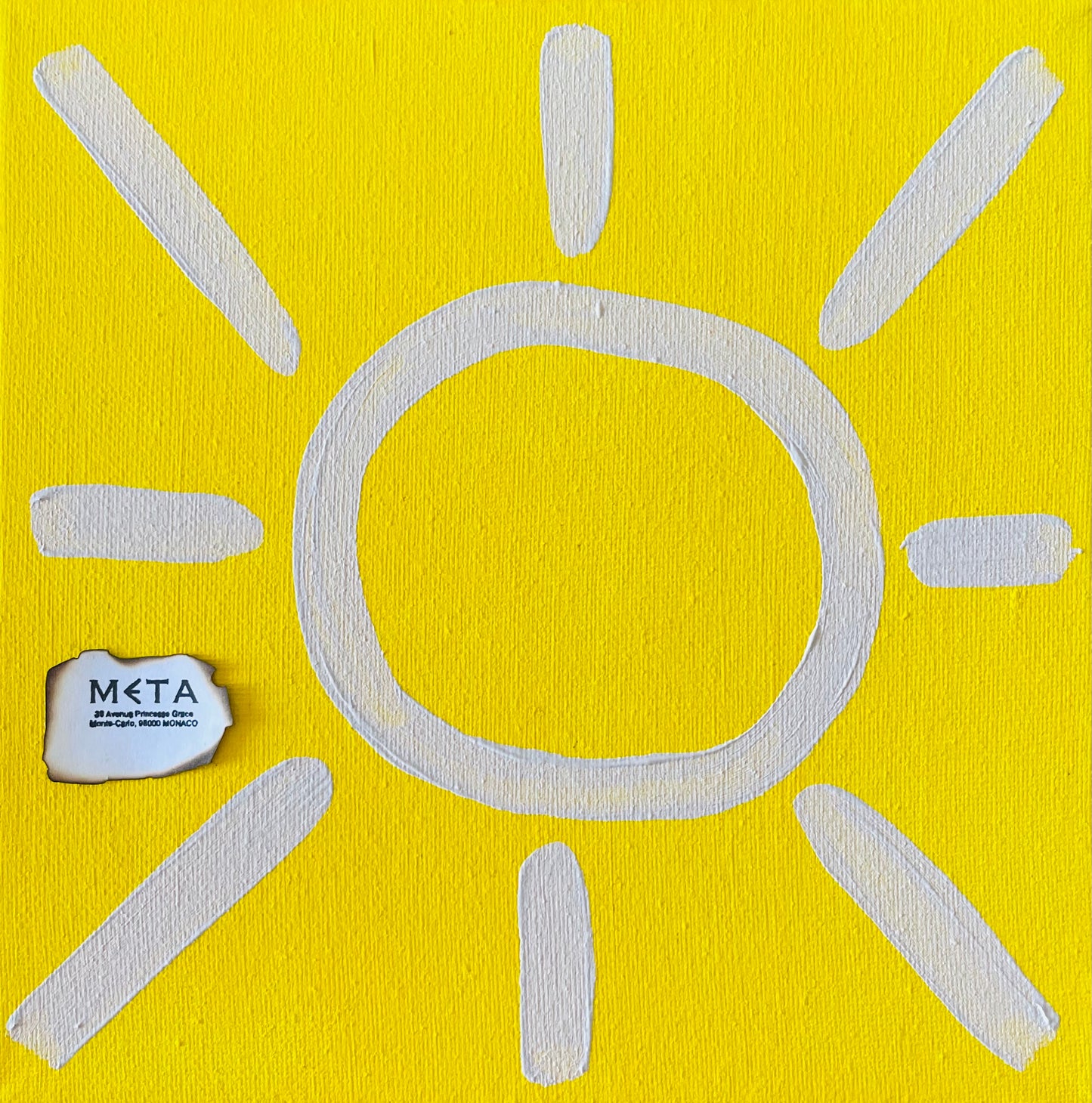Sunshine Painting, 20x20cm