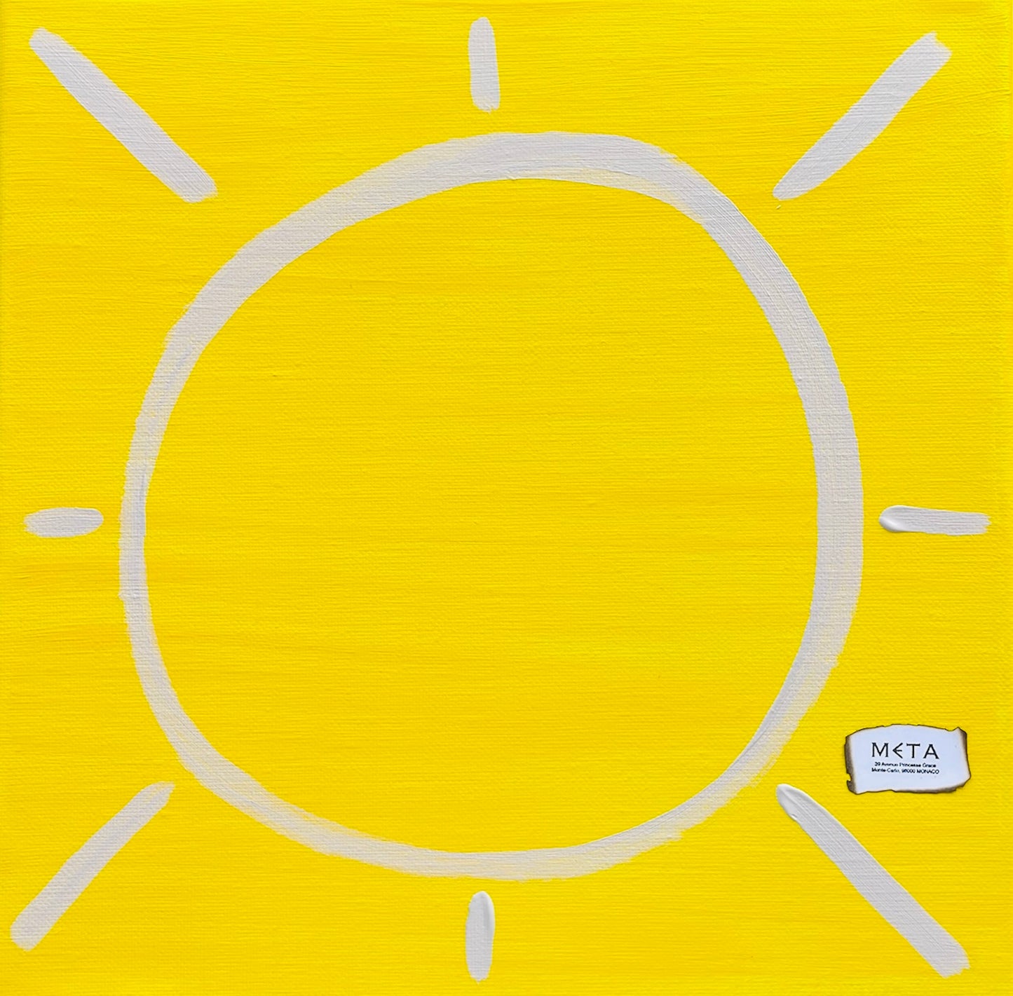 Sunshine Painting, 30x30cm