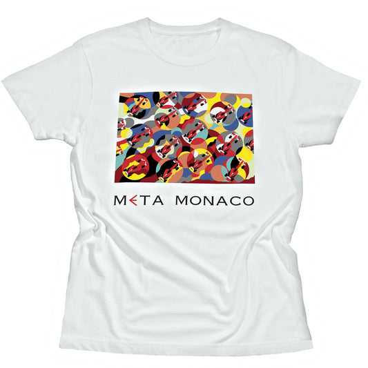 Grand Prix Race Art T-Shirt White