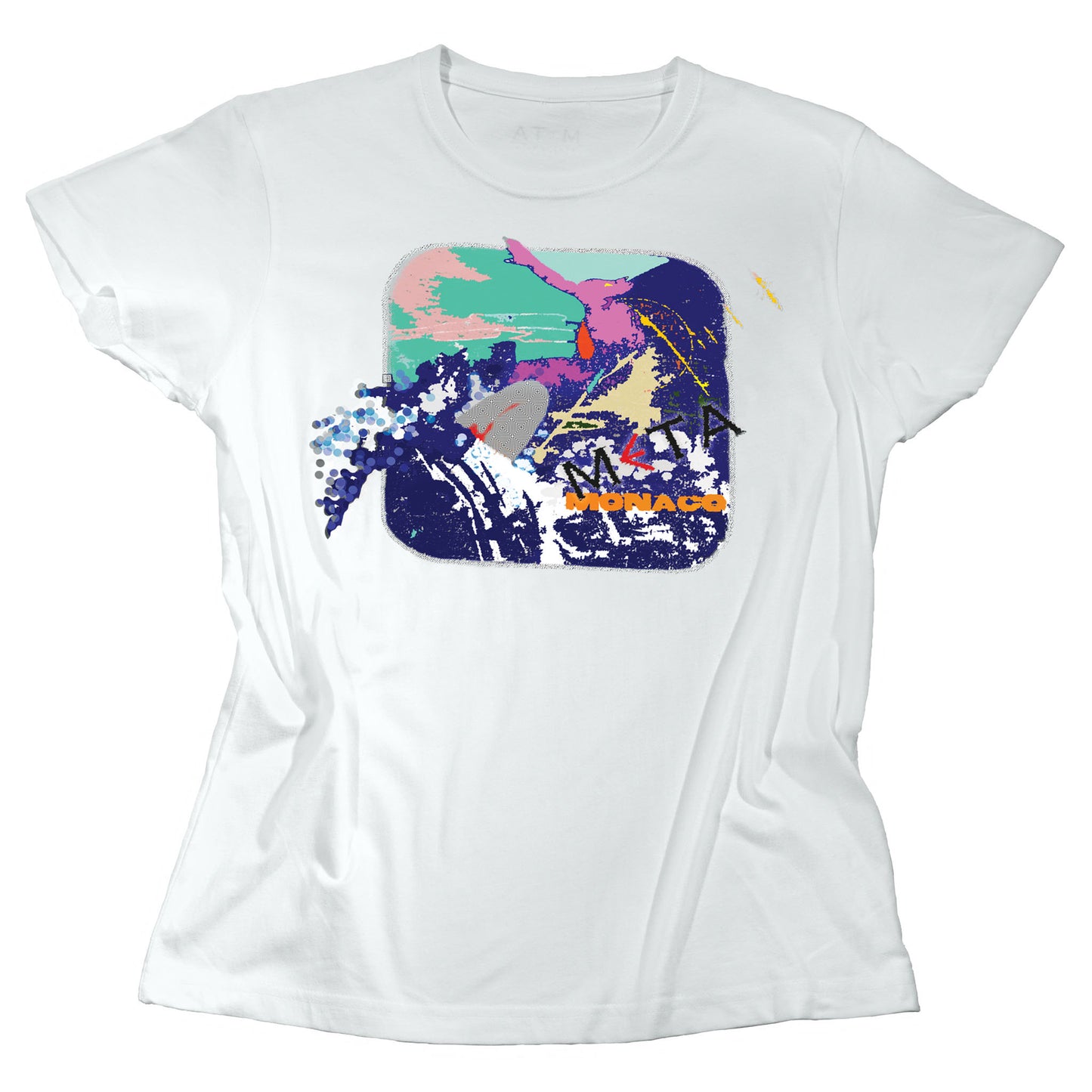 Surf Sunset T-Shirt White