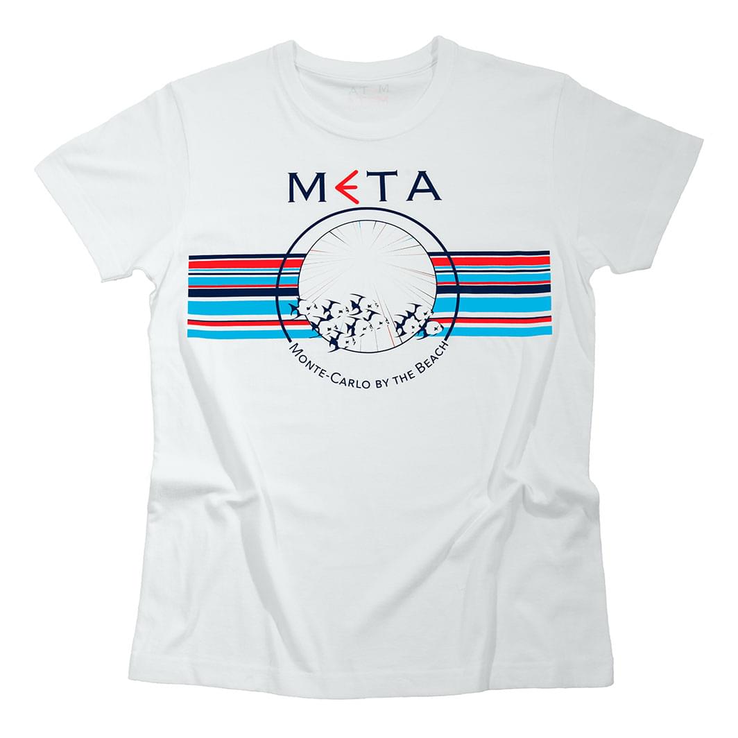 T-Shirt META in Monte-Carlo by the beach