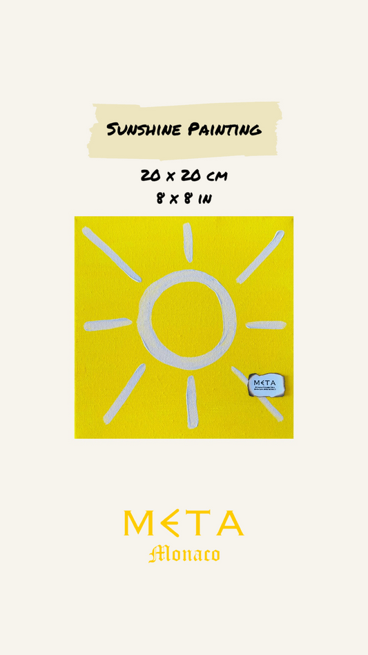 Sunshine Painting, 20x20cm
