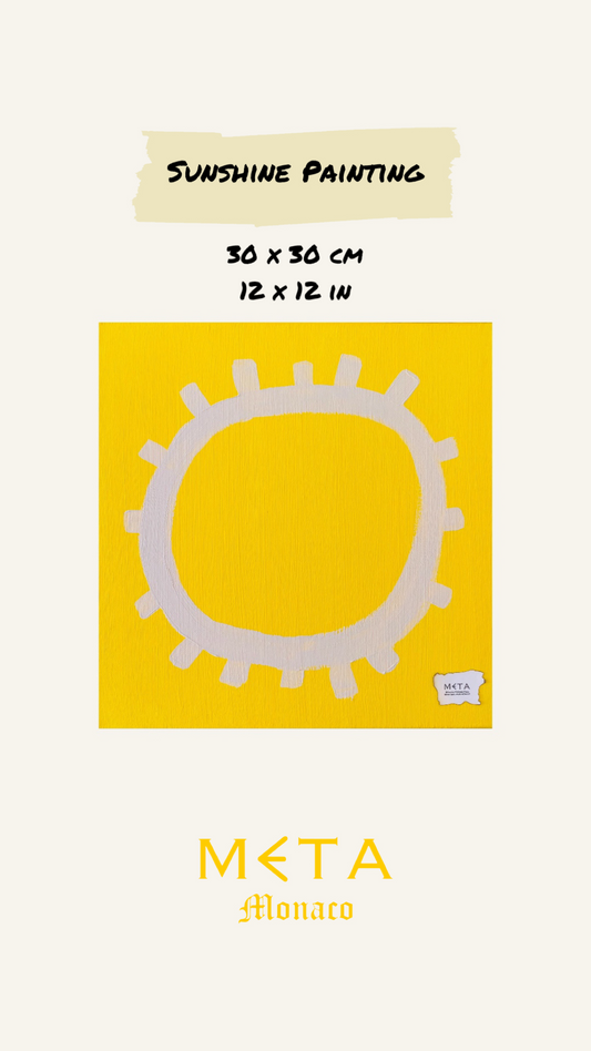 Sunshine Painting, 30x30cm