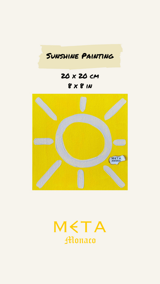 Sunshine Painting, 20x20cm