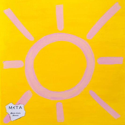 Sunshine Painting, 50x50cm