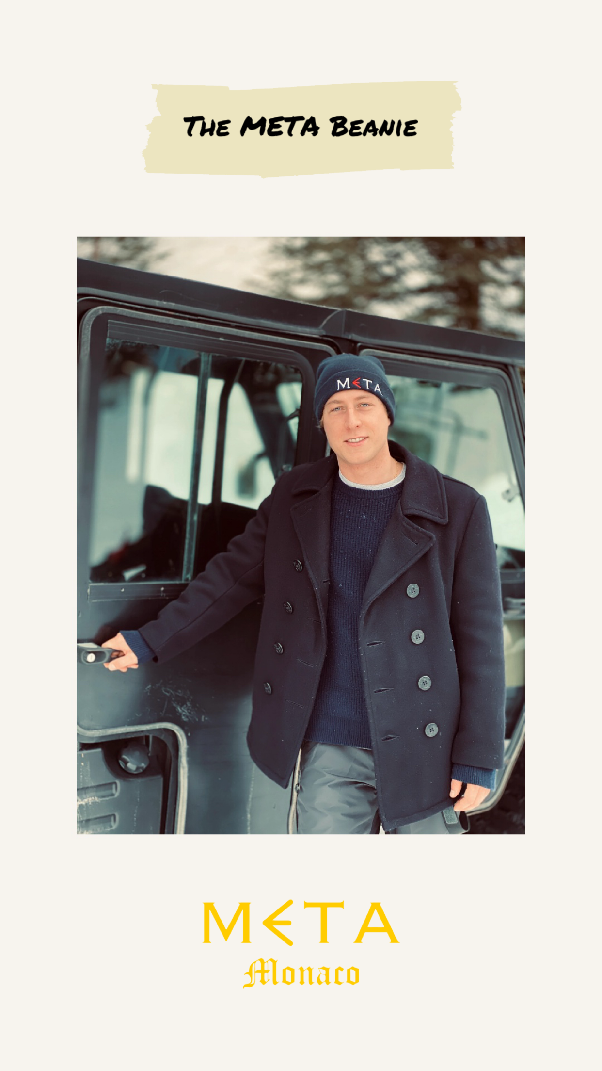 Beanie, Navy Blue