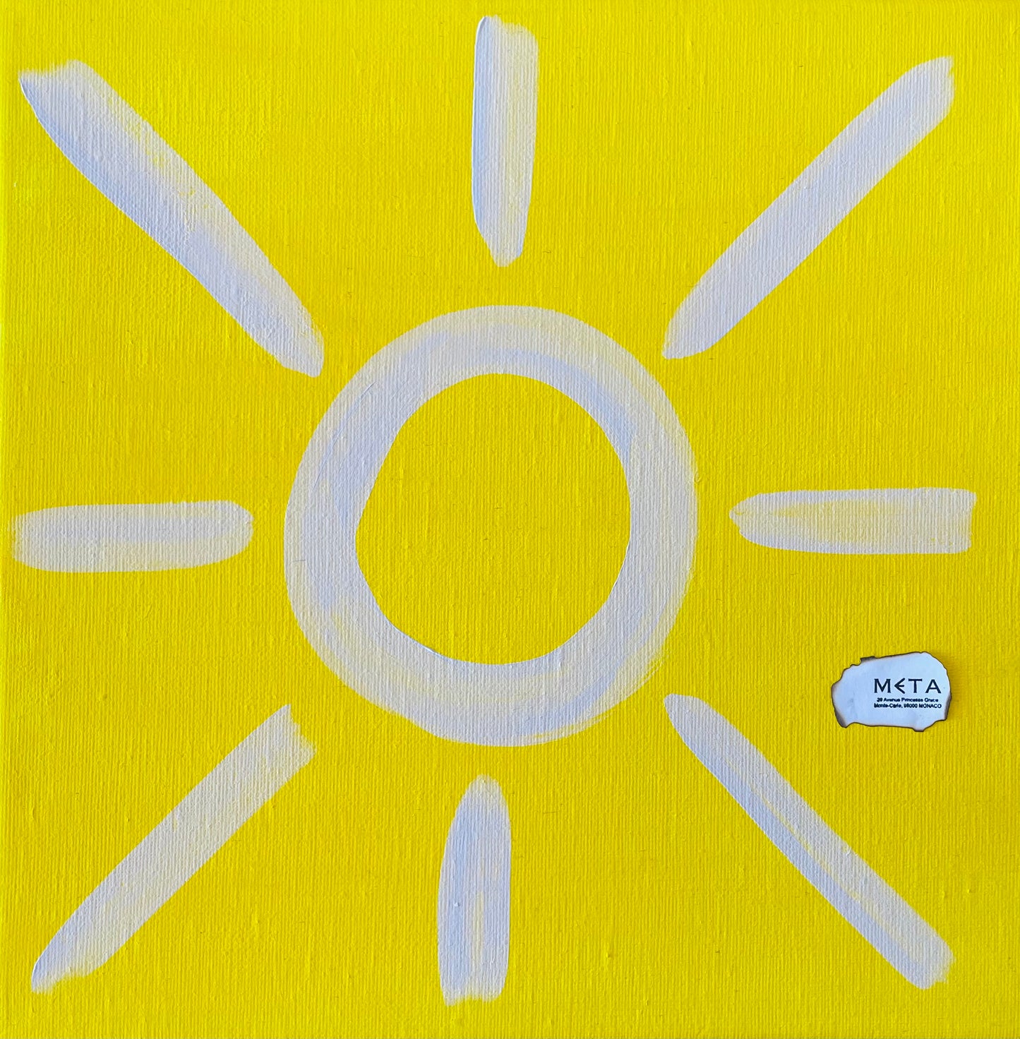 Sunshine Painting, 30x30cm