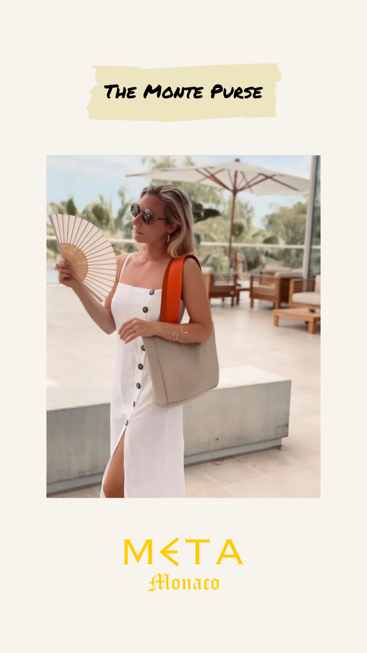 The Monte Leather Tote Bag Purse