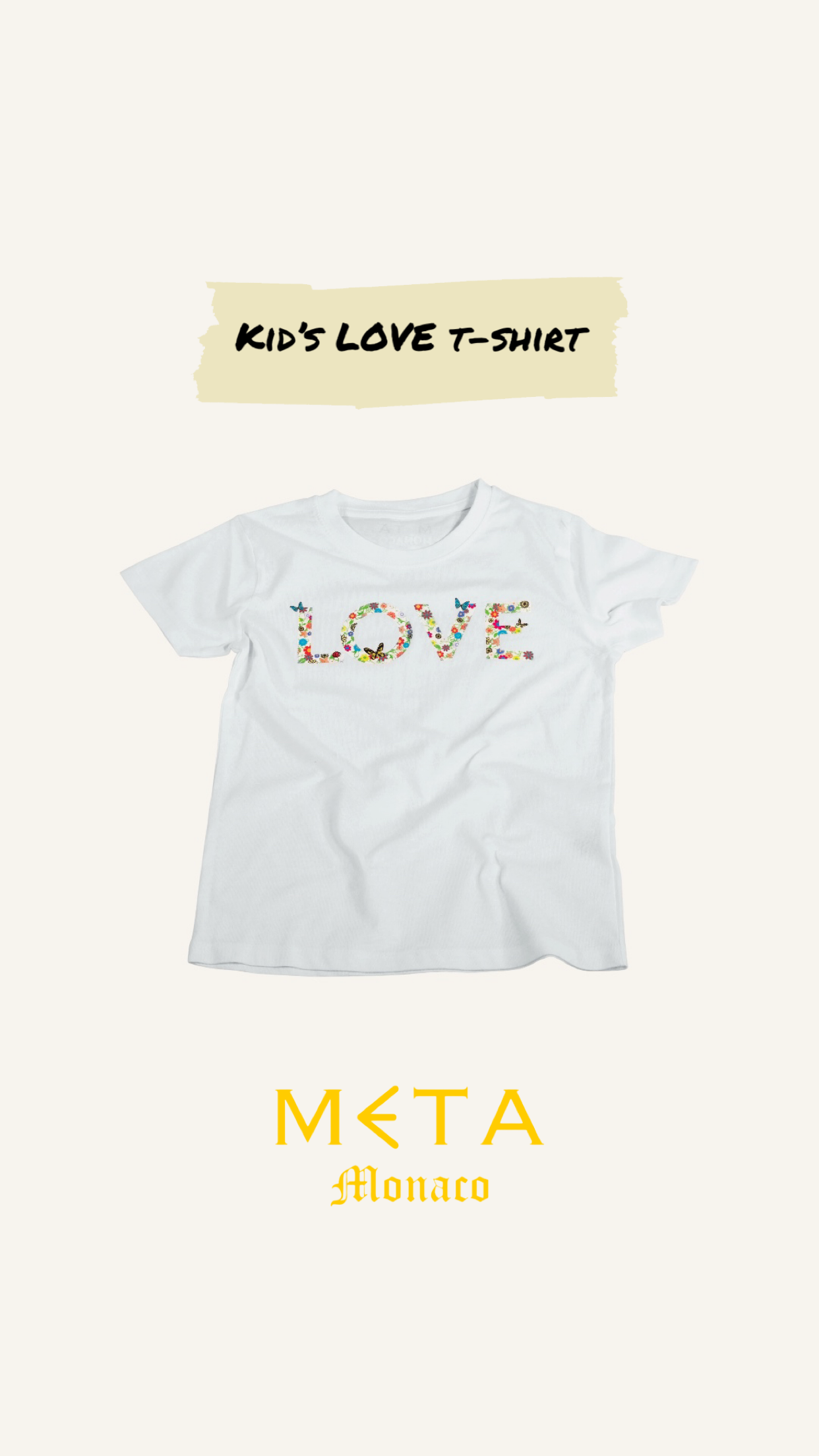 Kids LOVE T-Shirt, White