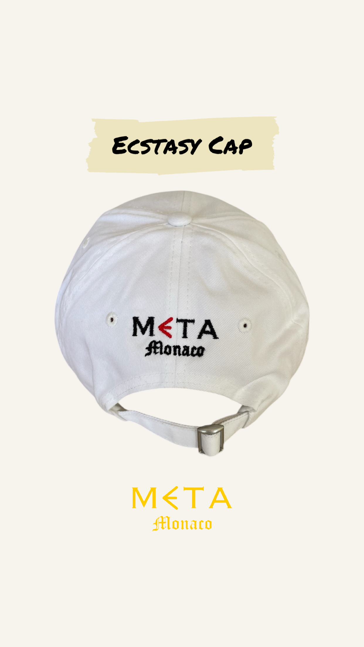 Ecstasy Cap, White