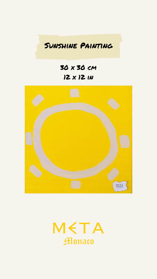Sunshine Painting, 30x30cm