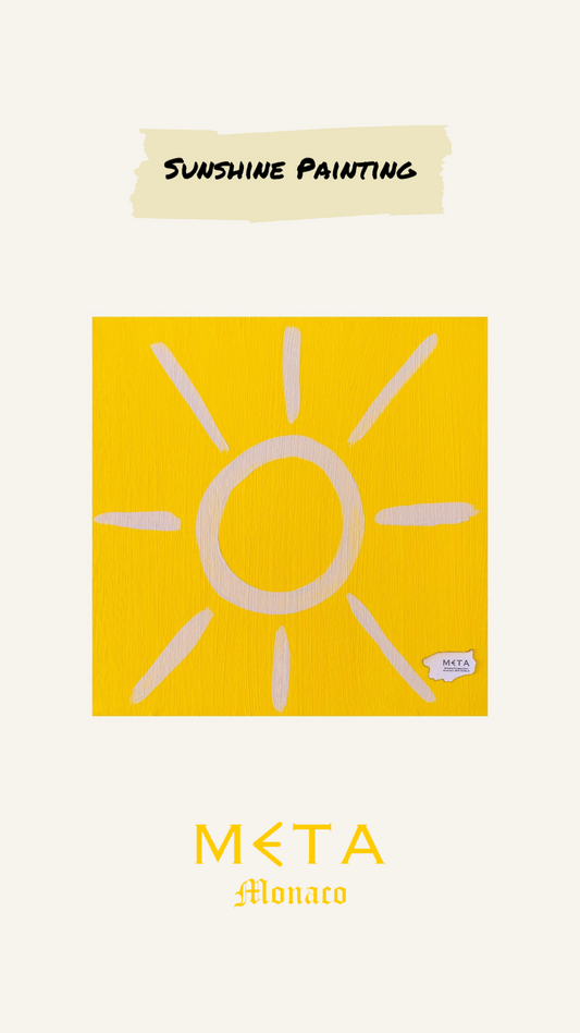 Sunshine Painting, 30x30cm