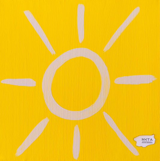 Sunshine Painting 30x30 cm