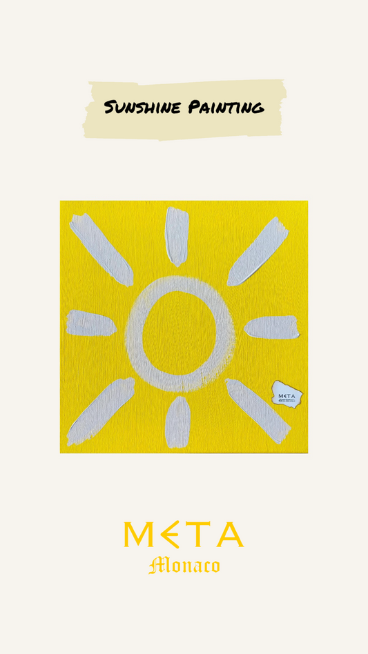 Sunshine Painting, 30x30cm