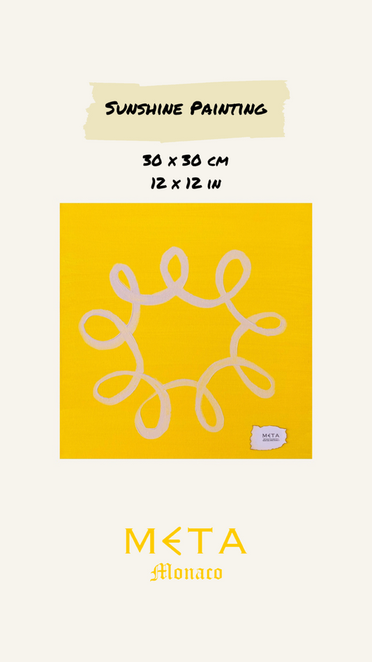Sunshine Painting, 30x30cm