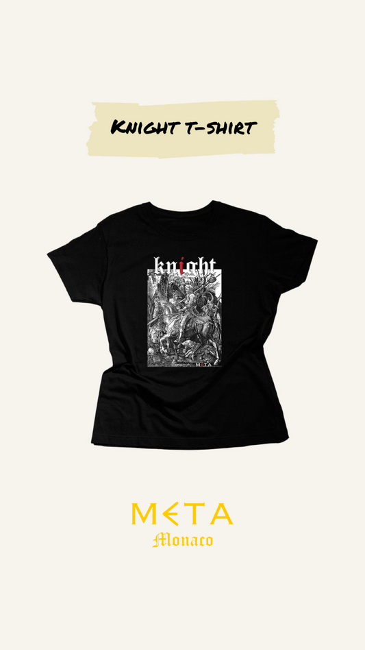 T-Shirt Knight, Black