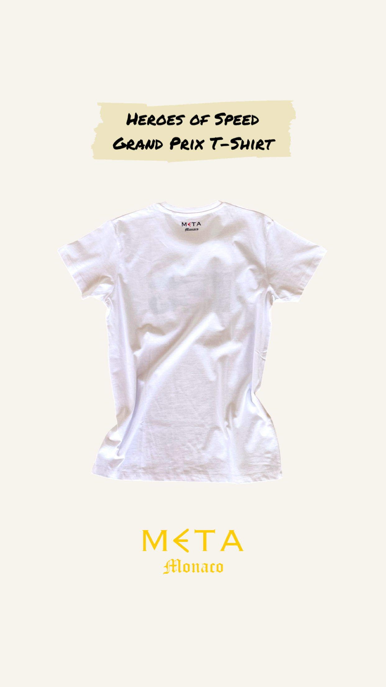 Grand Prix Heroes of Speed T-Shirt White