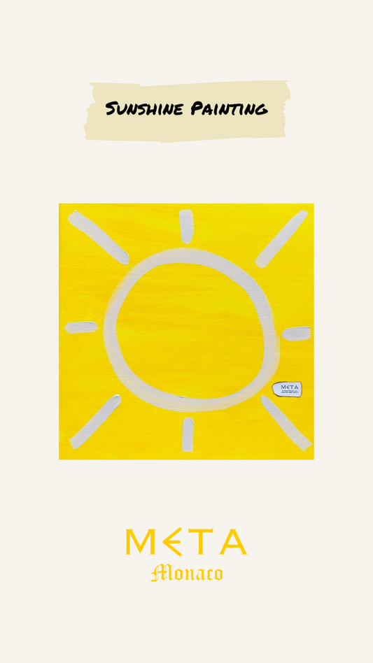 Sunshine Painting, 30x30cm