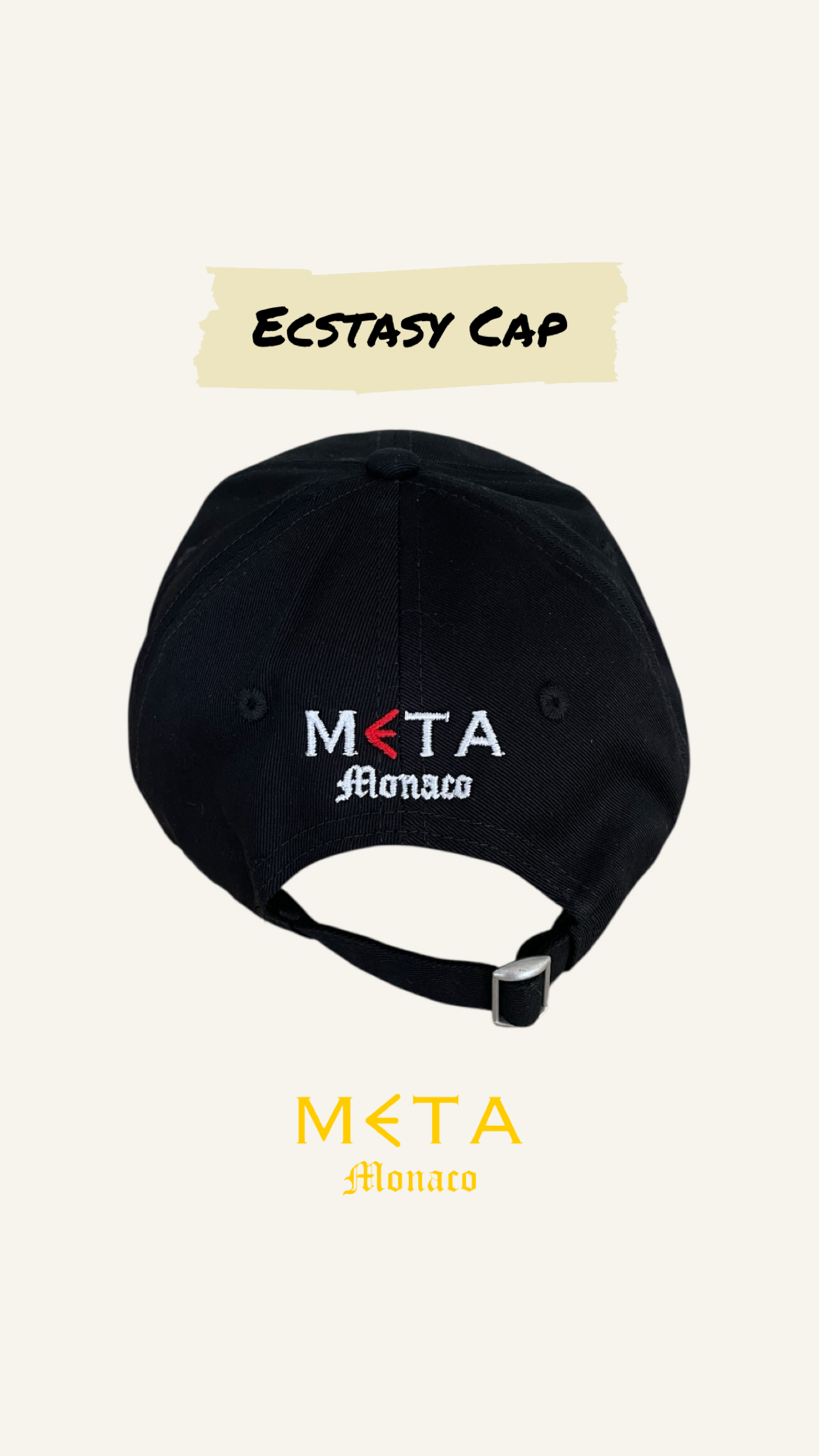 Ecstasy Cap, Black