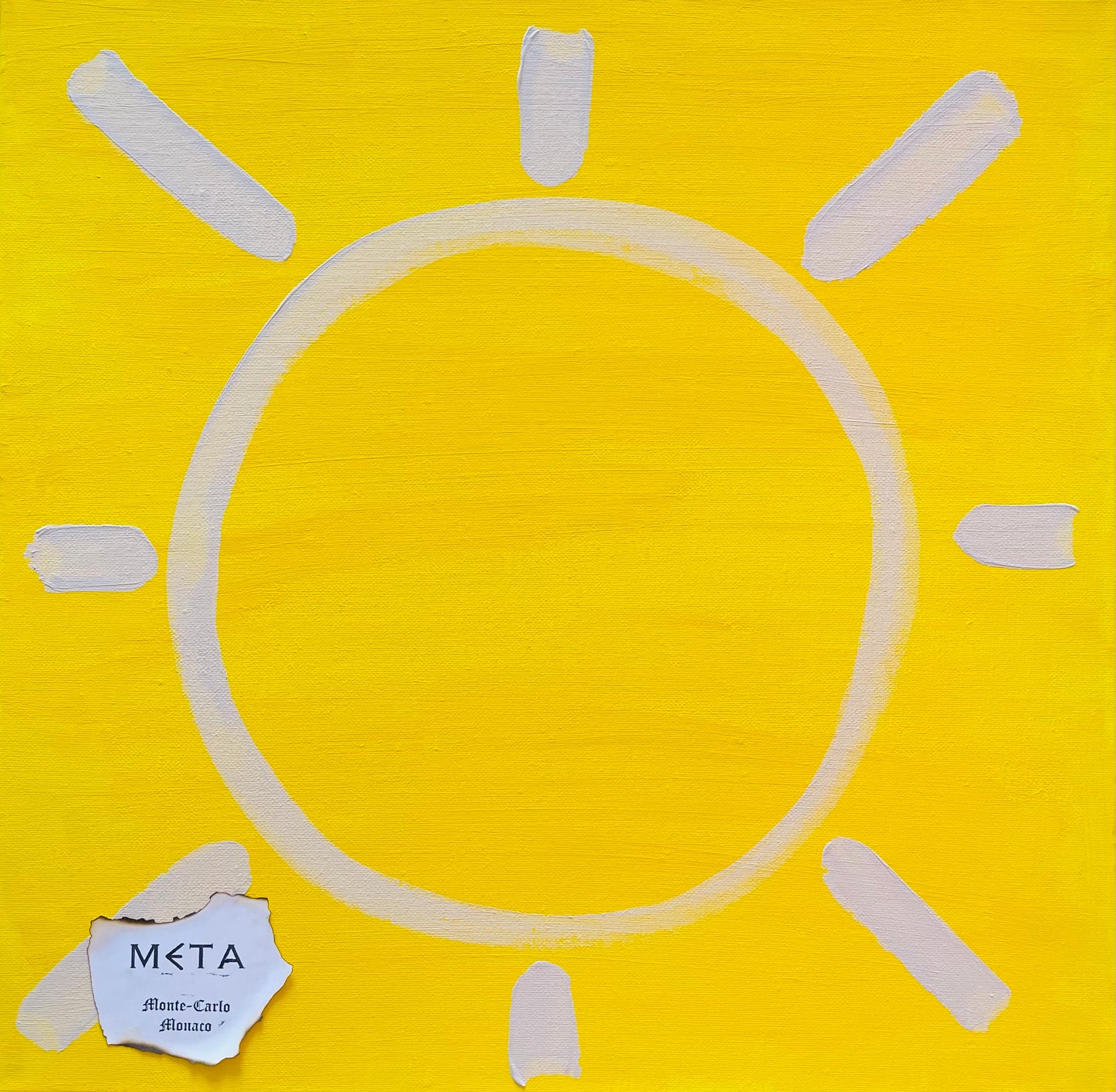 Sunshine Painting, 50x50cm