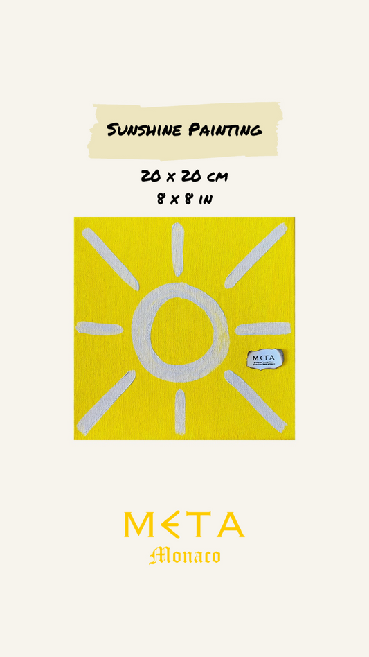 Sunshine Painting, 20x20cm