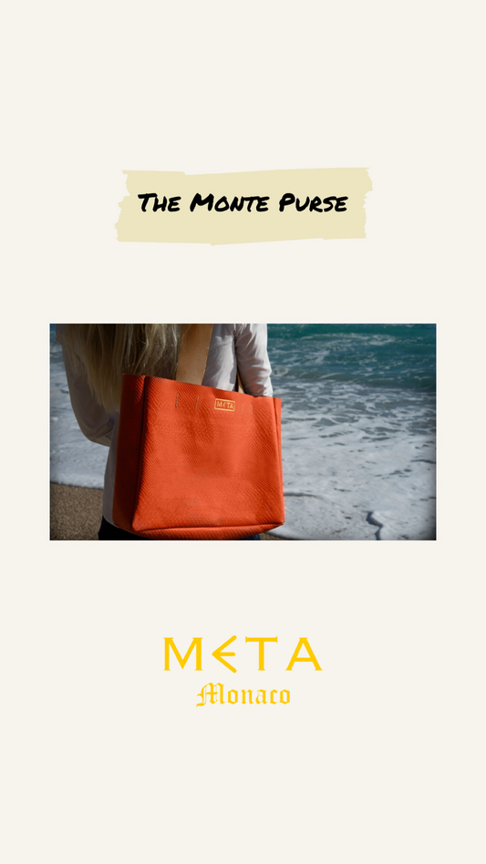 The Monte Leather Tote Bag Purse