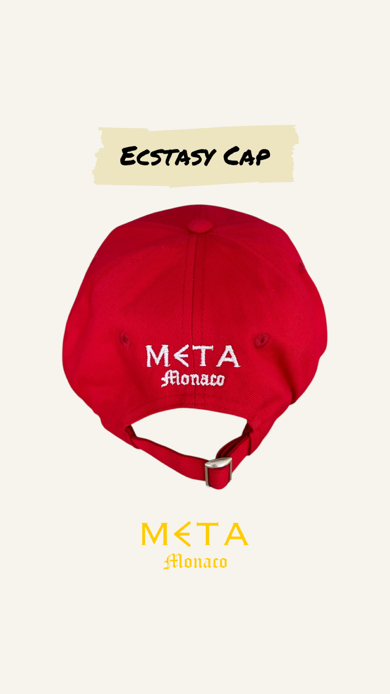 Ecstasy Cap, Red