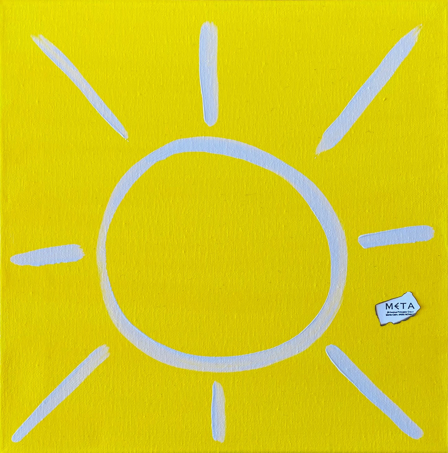 Sunshine Painting, 30x30cm