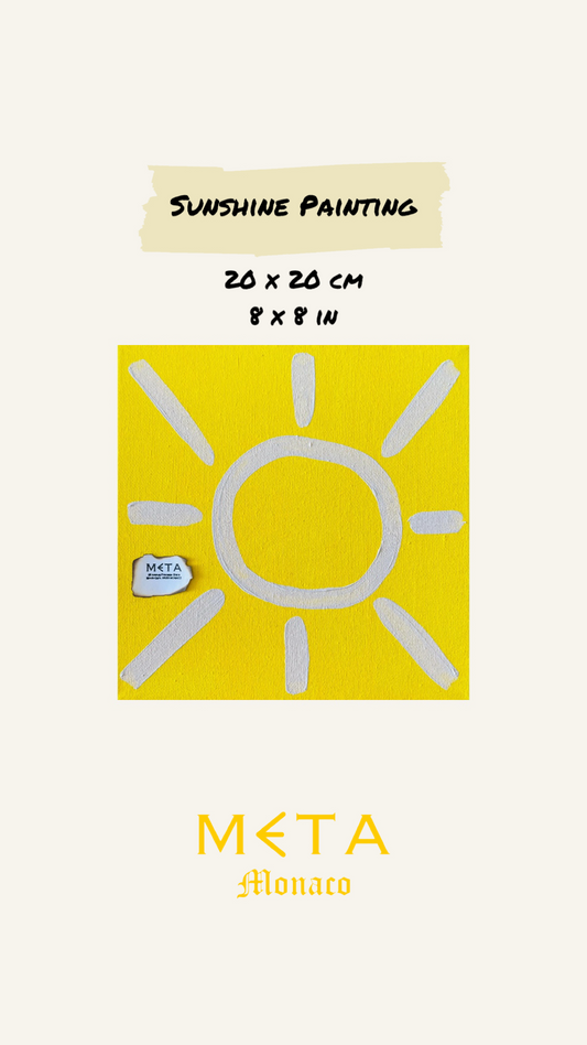 Sunshine Painting, 20x20cm