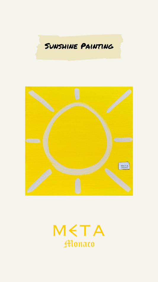 Sunshine Painting, 30x30cm